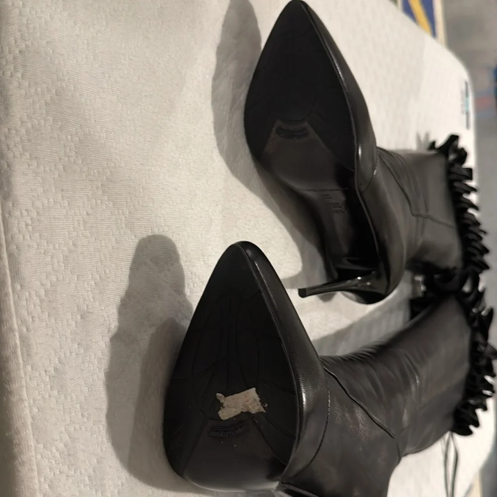 Gianmarco lorenzi couture leather boots - Picture 4 of 5